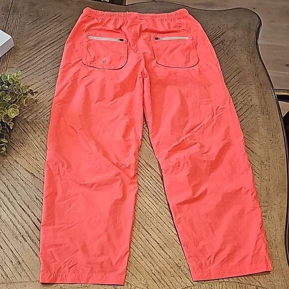 Free people movement size S neon coral pants NWT - Picture 7 of 12
